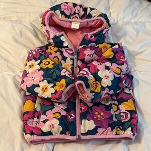 Hanna Andersson Pink Floral Jacket